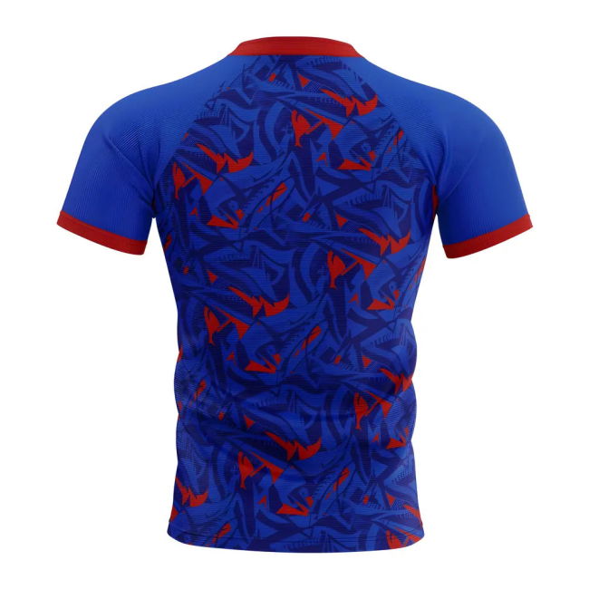 2025-2026 Chile Home Rugby Concept Shirt Adult Short Sleeve
